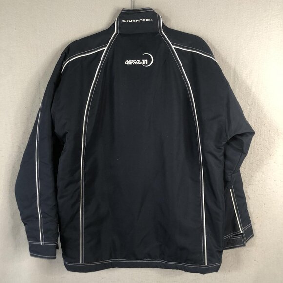 Stormtech Performance Jacket Mens Medium Black Volcano 30Q Insulated Waterproof - Picture 2 of 15